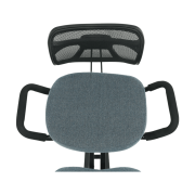 Ergonomická kľakačka, sivá/čierna, RUFUS