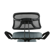 Ergonomická kľakačka, sivá/čierna, RUFUS