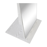 Zrkadlo na kolieskach, biela, NEPTUN