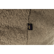 Sedací vak, svetlohnedá látka, ALMERO