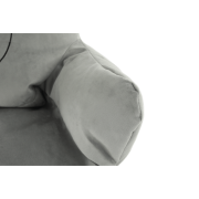 Sedací vak, sivá látka, BABY TYP 2