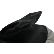 Sedací vak, sivá látka, BABY TYP 2