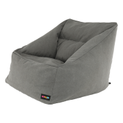 Sedací vak, sivá látka, URASON