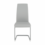 Jedálenská stolička, svetlosivá/sivá, NOBATA