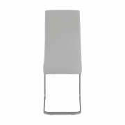 Jedálenská stolička, svetlosivá/sivá, NOBATA