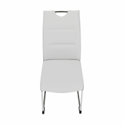 Jedálenská stolička, svetlosivá, TOSENA