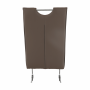 Jedálenská stolička, hnedá, TOSENA