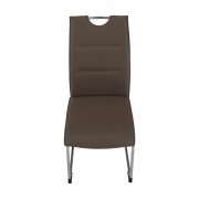 Jedálenská stolička, hnedá, TOSENA