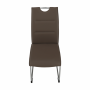 Jedálenská stolička, hnedá, TOSENA