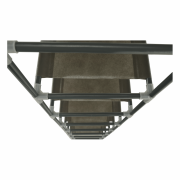 10-radový botník, sivá, FILOU