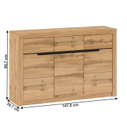 Komoda E, dub wotan, TORONTA