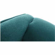 Kreslo ušiak, tyrkysová/buk, BREDLY