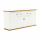 Komoda MZ9, biela/dub grand, LEON