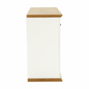 Komoda MZ9, biela/dub grand, LEON