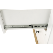 Komoda MZ11, biela/dub grand, LEON