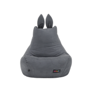 Sedací vak, sivá, LAPIN