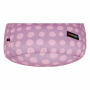Sedací vak, ružovo-fialová/vzor, TELDIN