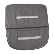 Dizajnové kreslo, sivá Velvet látka, ZIRKON