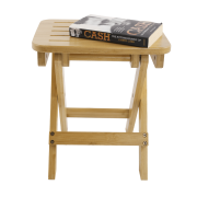 Stolička, prírodný bambus, DENICE