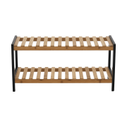 Botník, prírodná/čierna, KONTRE