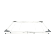 Sušiak na bielizeň, biela/sivá, NODAR