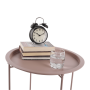 Príručný stolík s odnímateľnou táckou, nude ružová, RENDER