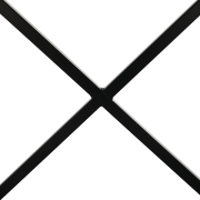 Príručný/nočný stolík, biela/čierna, VIRED