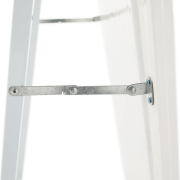 Stojanové zrkadlo, biela/bielo-zlatý ornament, LAVAL