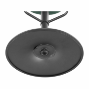 Barová stolička, zelená/čierna, LAHELA