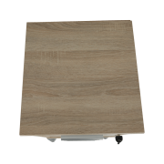 Kontajner so zámkom, dub sonoma/biela, JOHAN 2 NEW 12