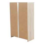 Kancelárska skrinka, dub sonoma/biela, JOHAN 2 NEW 13 JH033