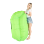 Nafukovací sedací vak/lazy bag, zelená, LEBAG