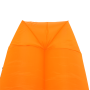Nafukovací sedací vak/lazy bag, oranžová, LEBAG