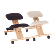 Ergonomická kľakačka, čierna/buk, GROCO