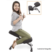 Ergonomická kľakačka, krémová/buk, GROCO