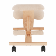 Ergonomická kľakačka, krémová/buk, GROCO