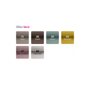 Sedacia súprava, látka Soro 97 tmavosivá/90 sivá, pravá, EMILY ROH