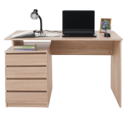 PC stôl, dub sonoma, HANY NEW