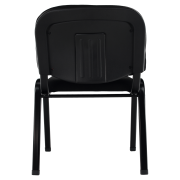 Kancelárska stolička, čierna, ISO ECO