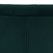 Jedálenská stolička, smaragdová Velvet látka/chróm, GERDA NEW