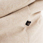 Sedací vak, béžová látka, KENOD