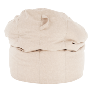 Sedací vak, béžová látka, KENOD