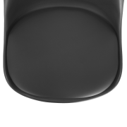 Štýlová otočná stolička, tmavosivá, ETOSA