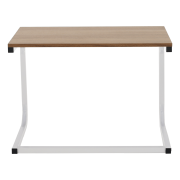 Odkladacia polica, biela/dub natural, AVENO