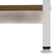 4-policový regál, biela/dub sonoma, SALVE