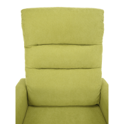 Relaxačné kreslo, zelená, TURNER