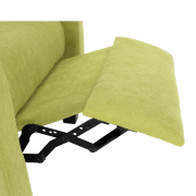 Relaxačné kreslo, zelená, TURNER