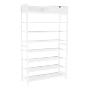 Botník, 7-radový, biela, KATLEY