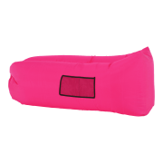 Nafukovací sedací vak/lazy bag, ružová, LEBAG