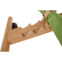 Ergonomická kľakačka, zelená/buk, GROCO